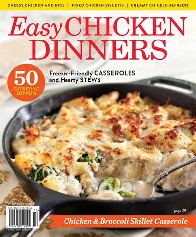 Easy Chicken Dinners 2021 issue Easy Chicken Dinners 2021