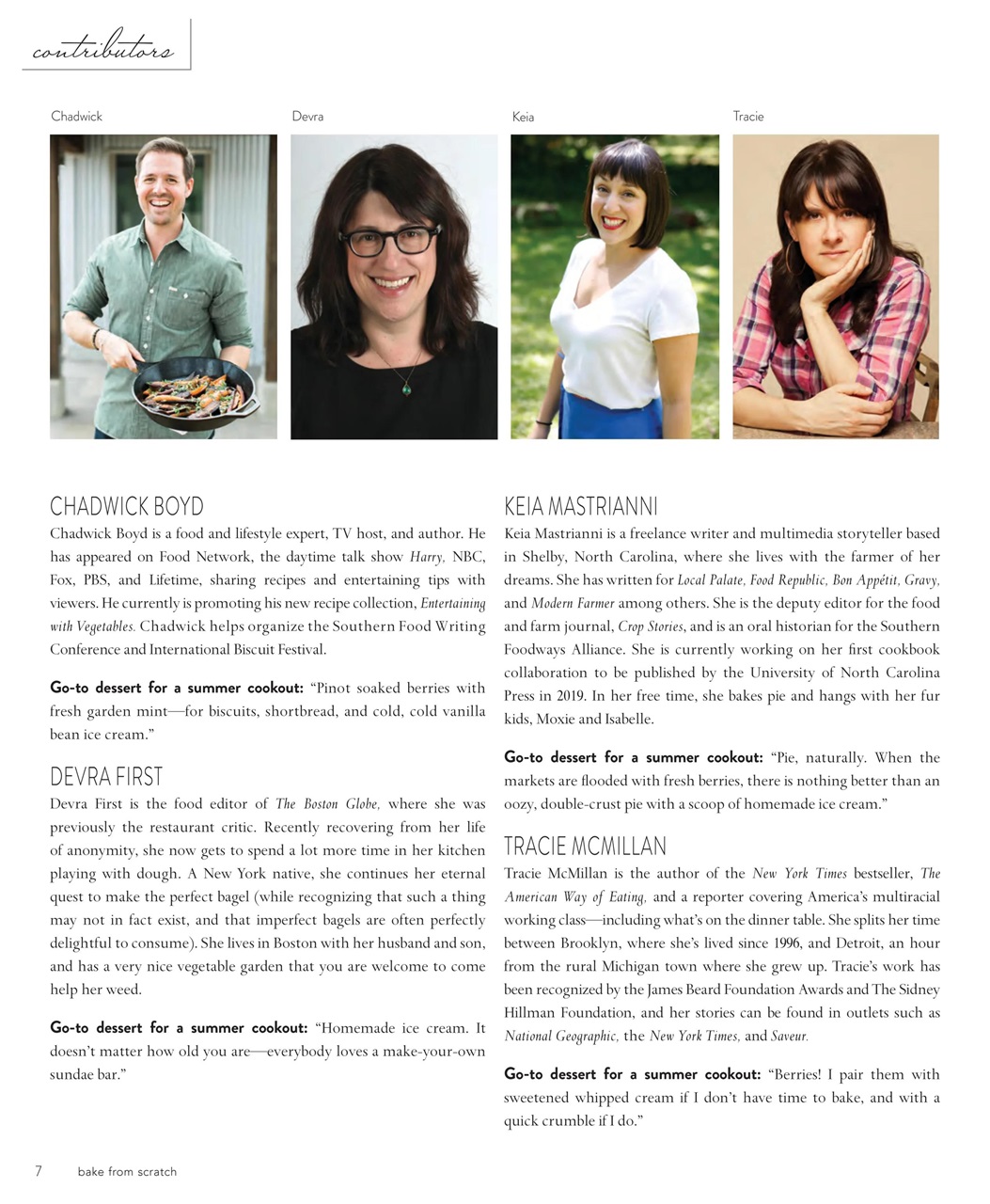 Bake from Scratch Preview Pages