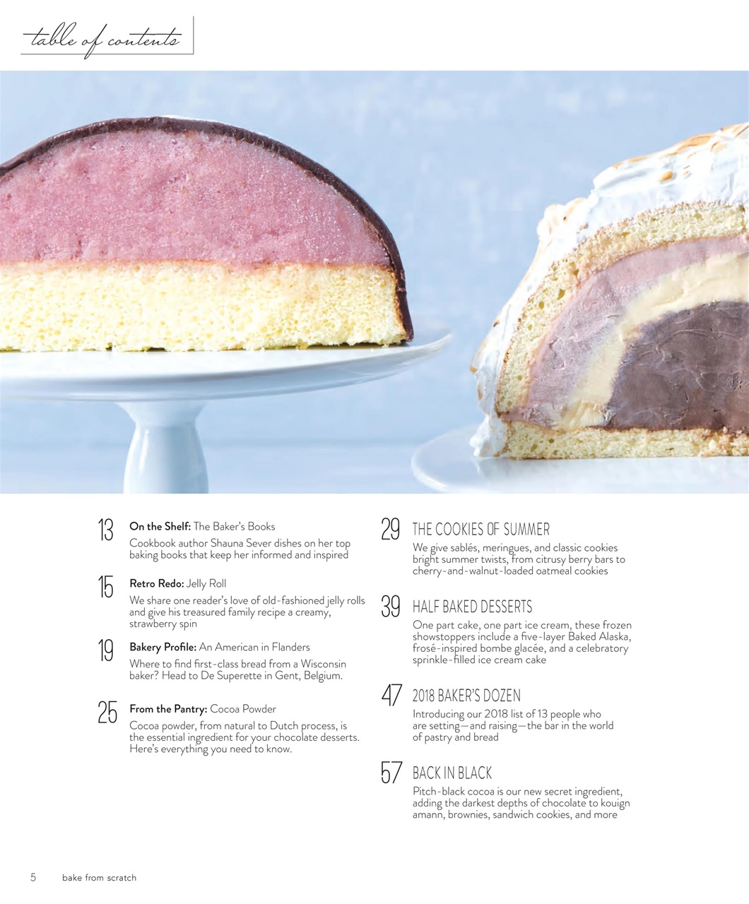 Bake from Scratch Preview Pages