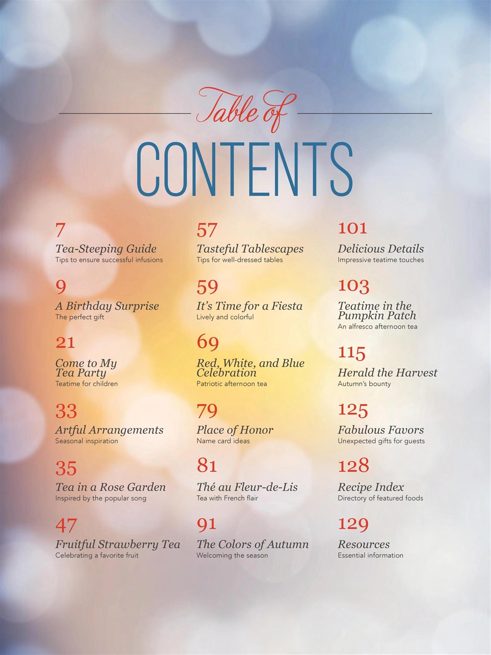 TeaTime Preview Pages