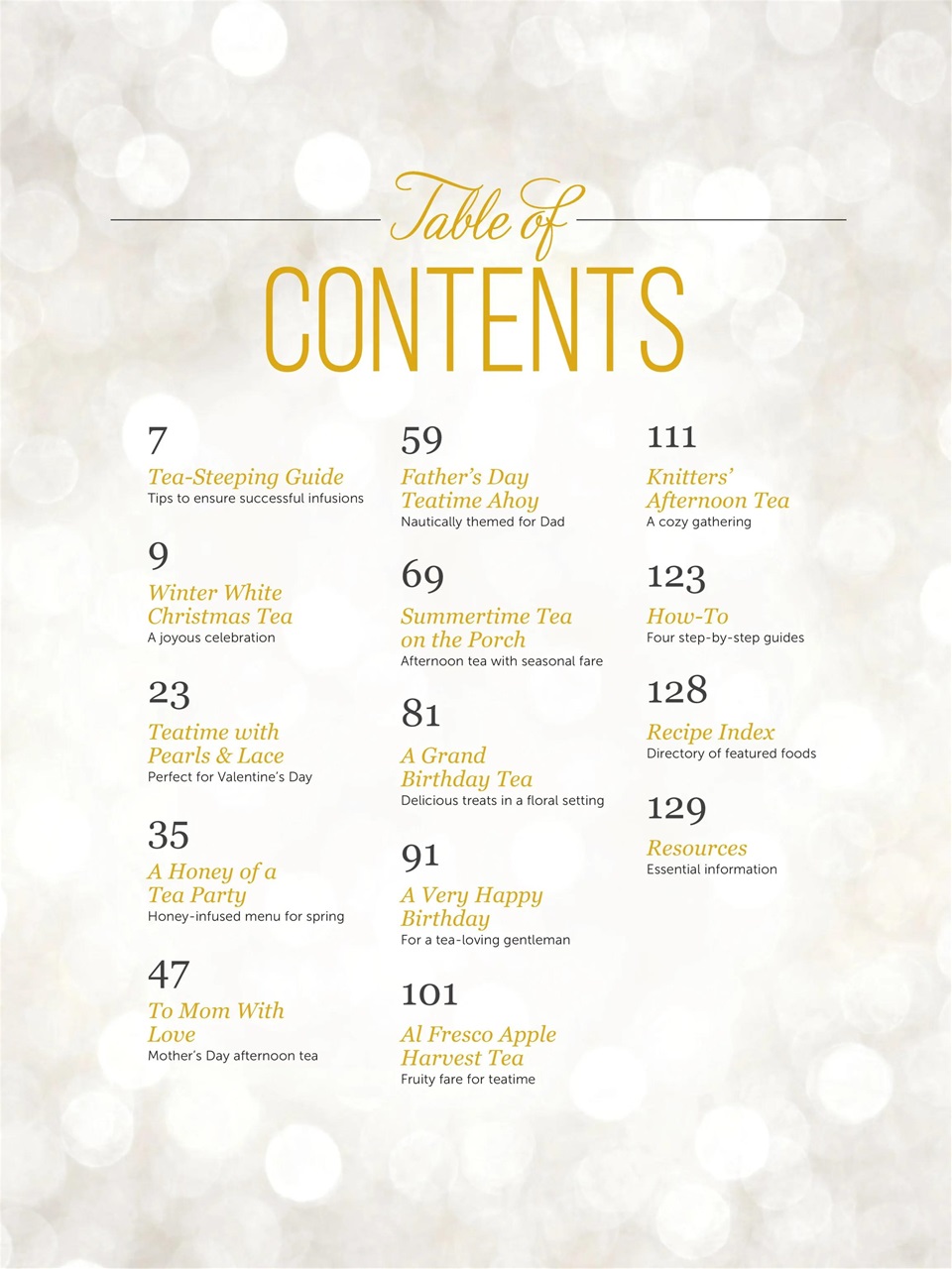 TeaTime Preview Pages