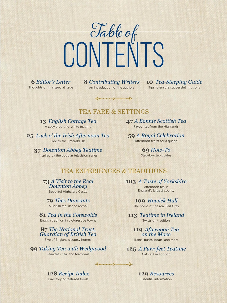 TeaTime Preview Pages