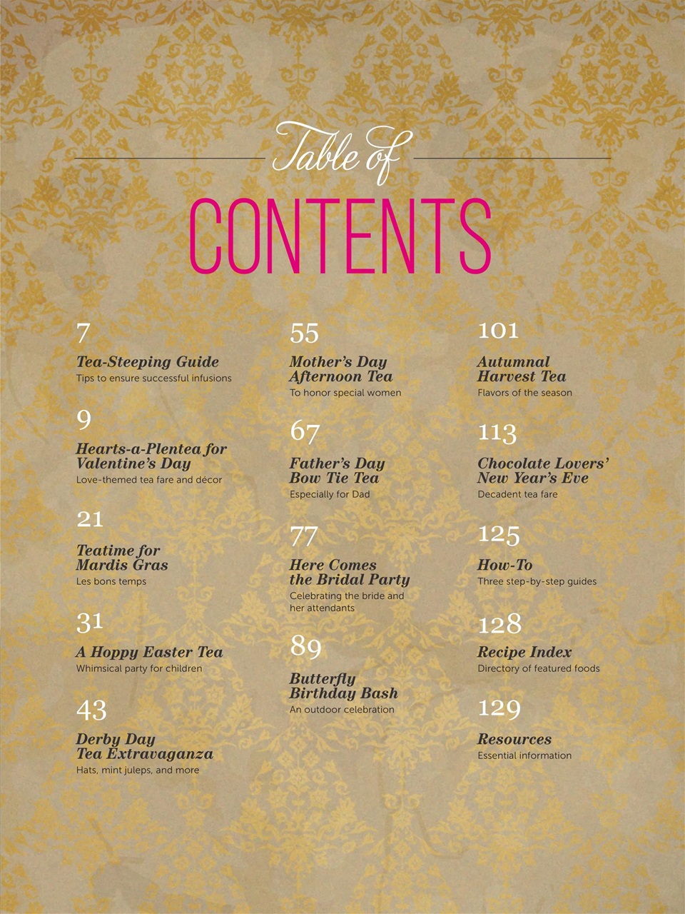 TeaTime Preview Pages