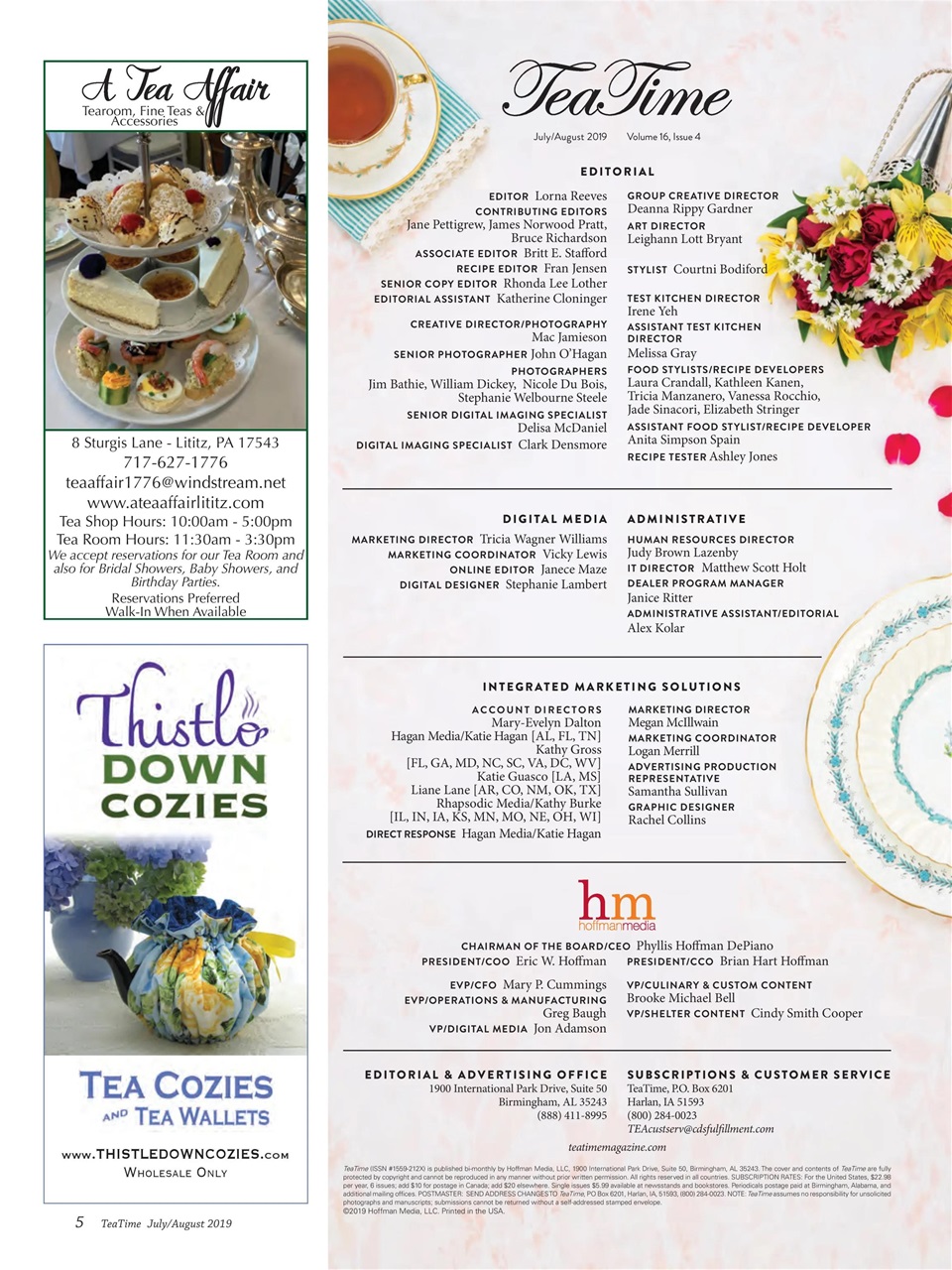 TeaTime Preview Pages