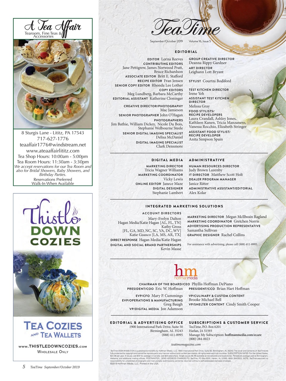 TeaTime Preview Pages