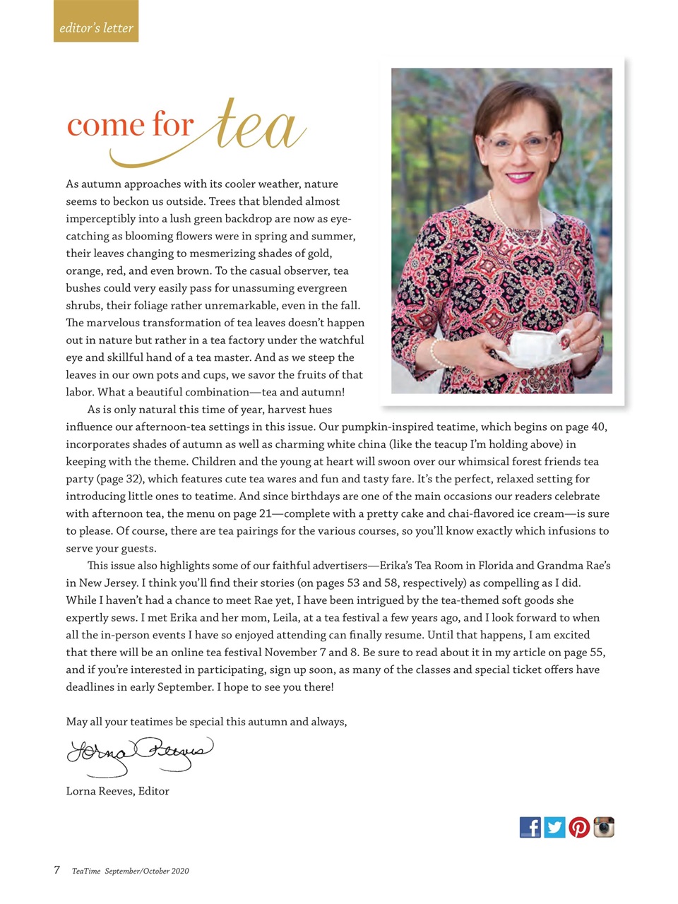 TeaTime Preview Pages