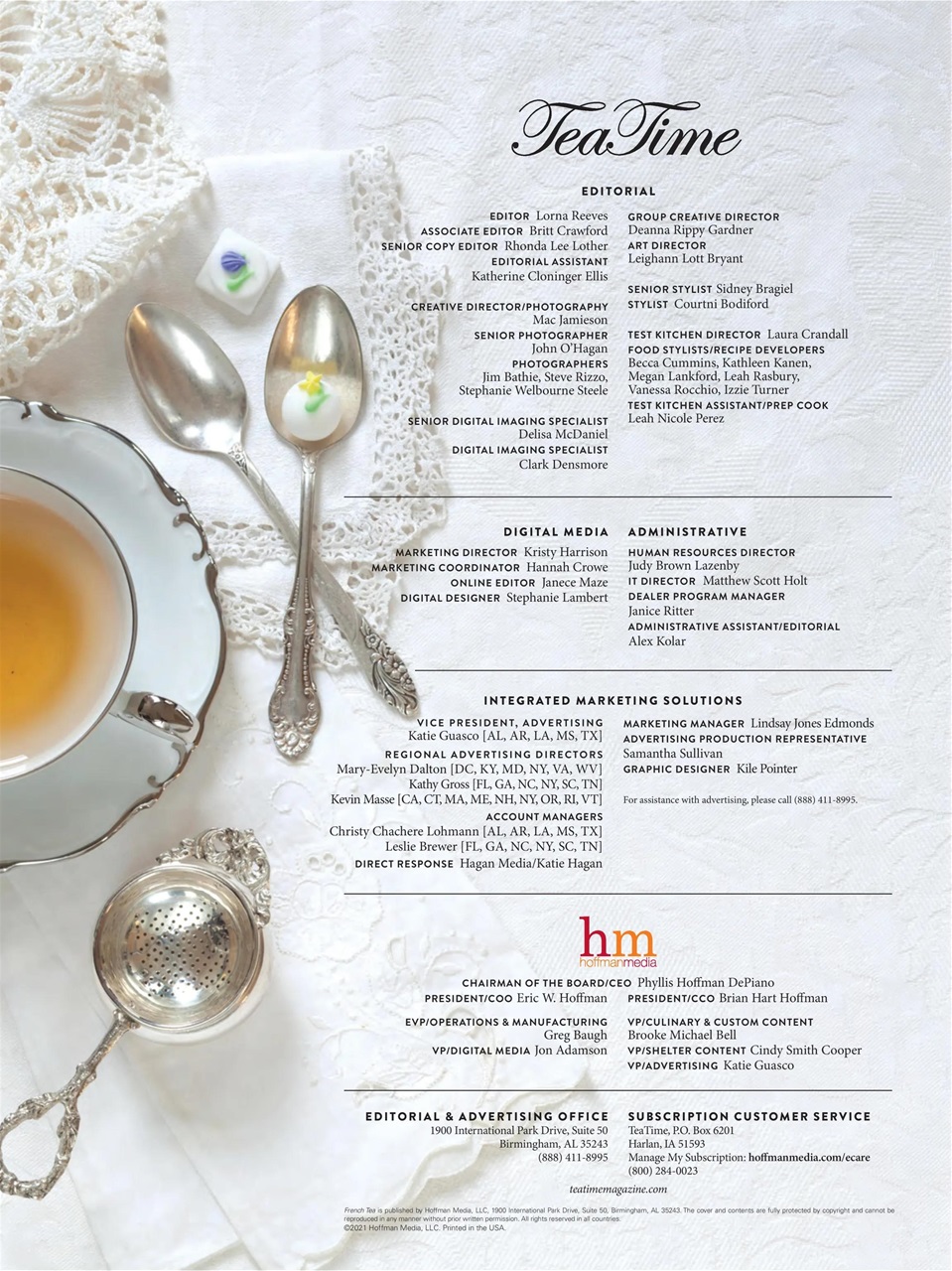 TeaTime Preview Pages