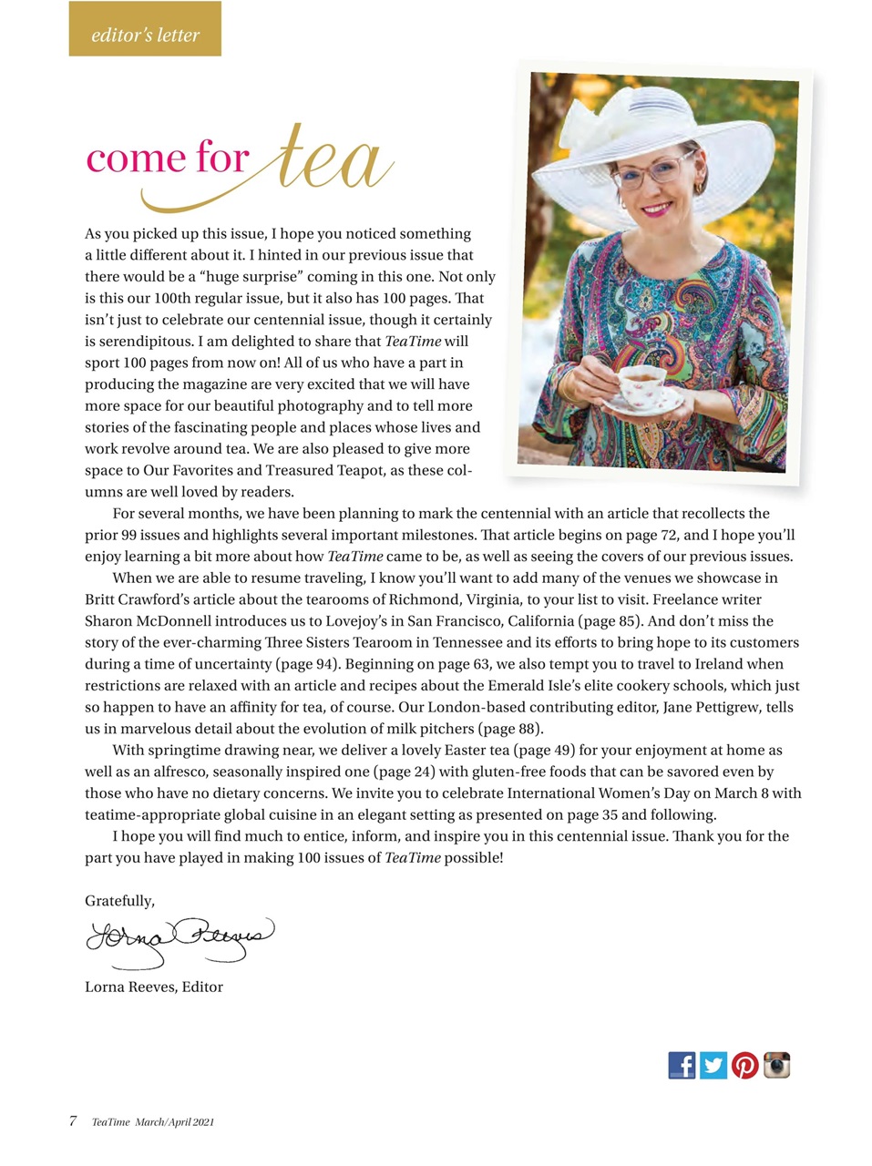 TeaTime Preview Pages