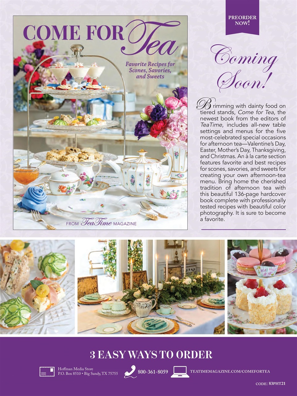 TeaTime Preview Pages