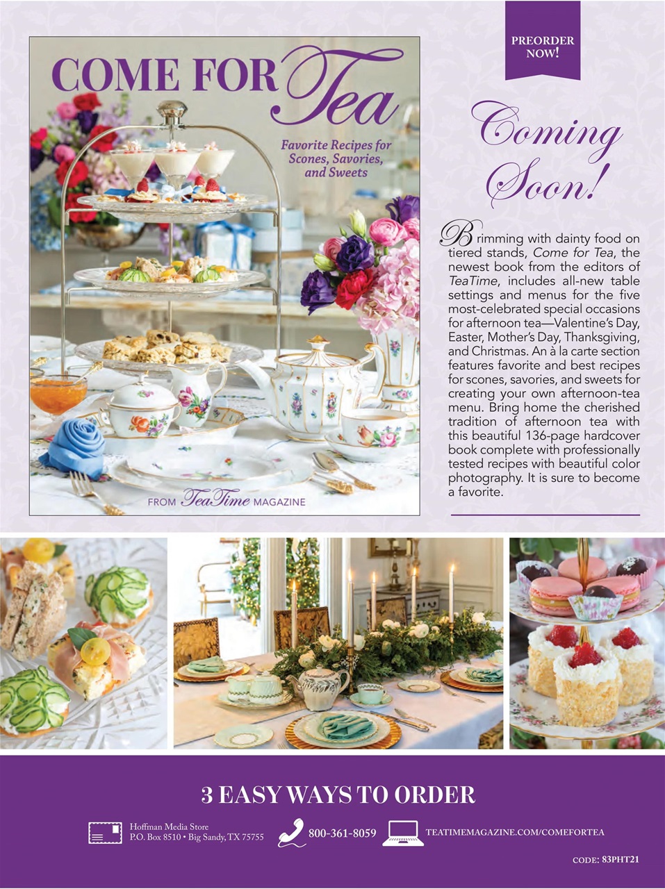 TeaTime Preview Pages