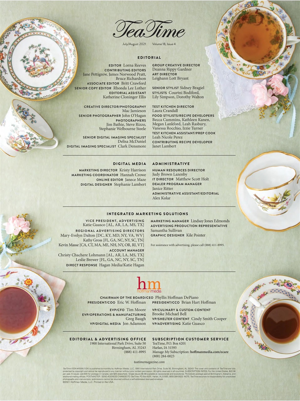 TeaTime Preview Pages