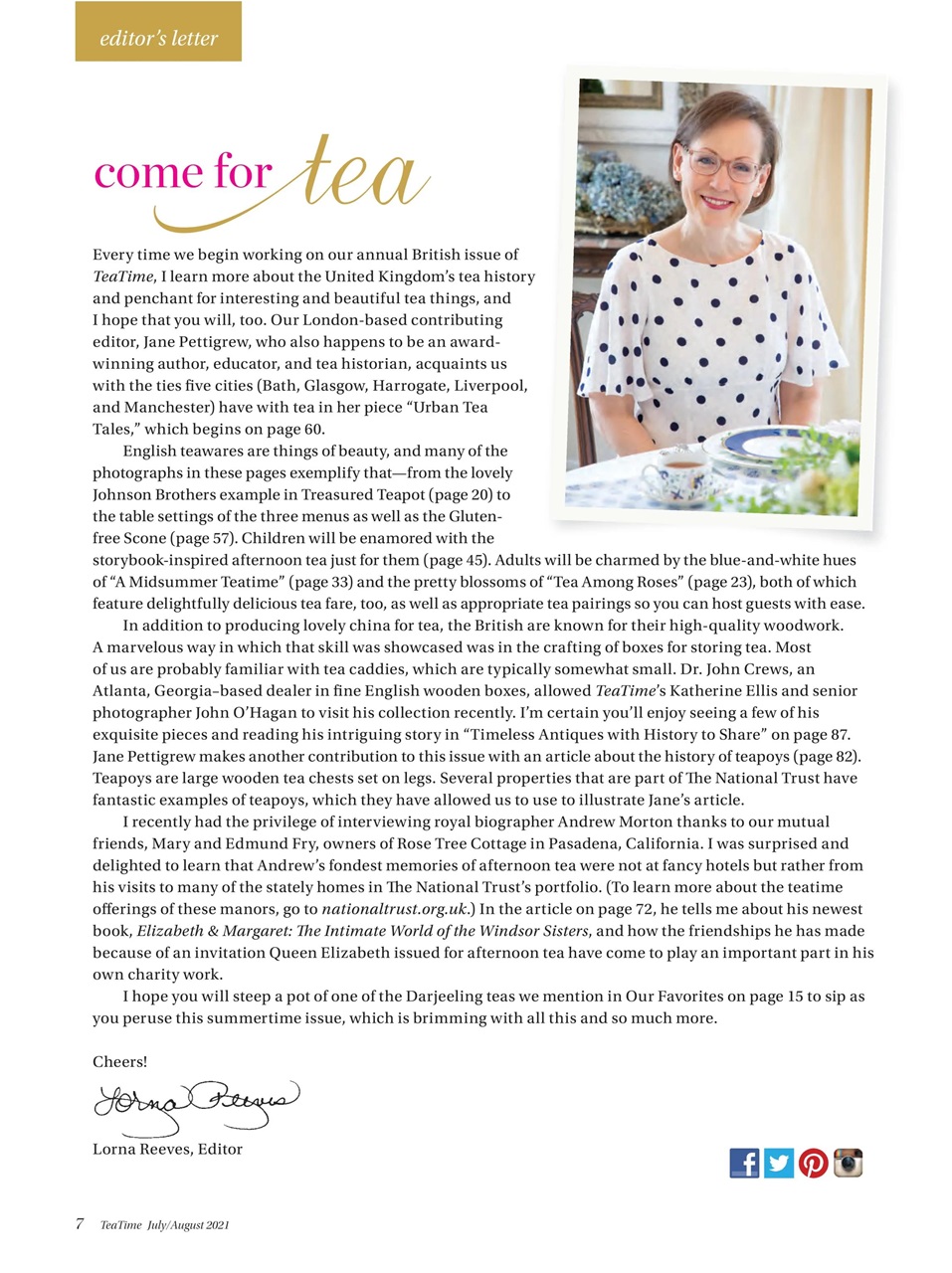 TeaTime Preview Pages