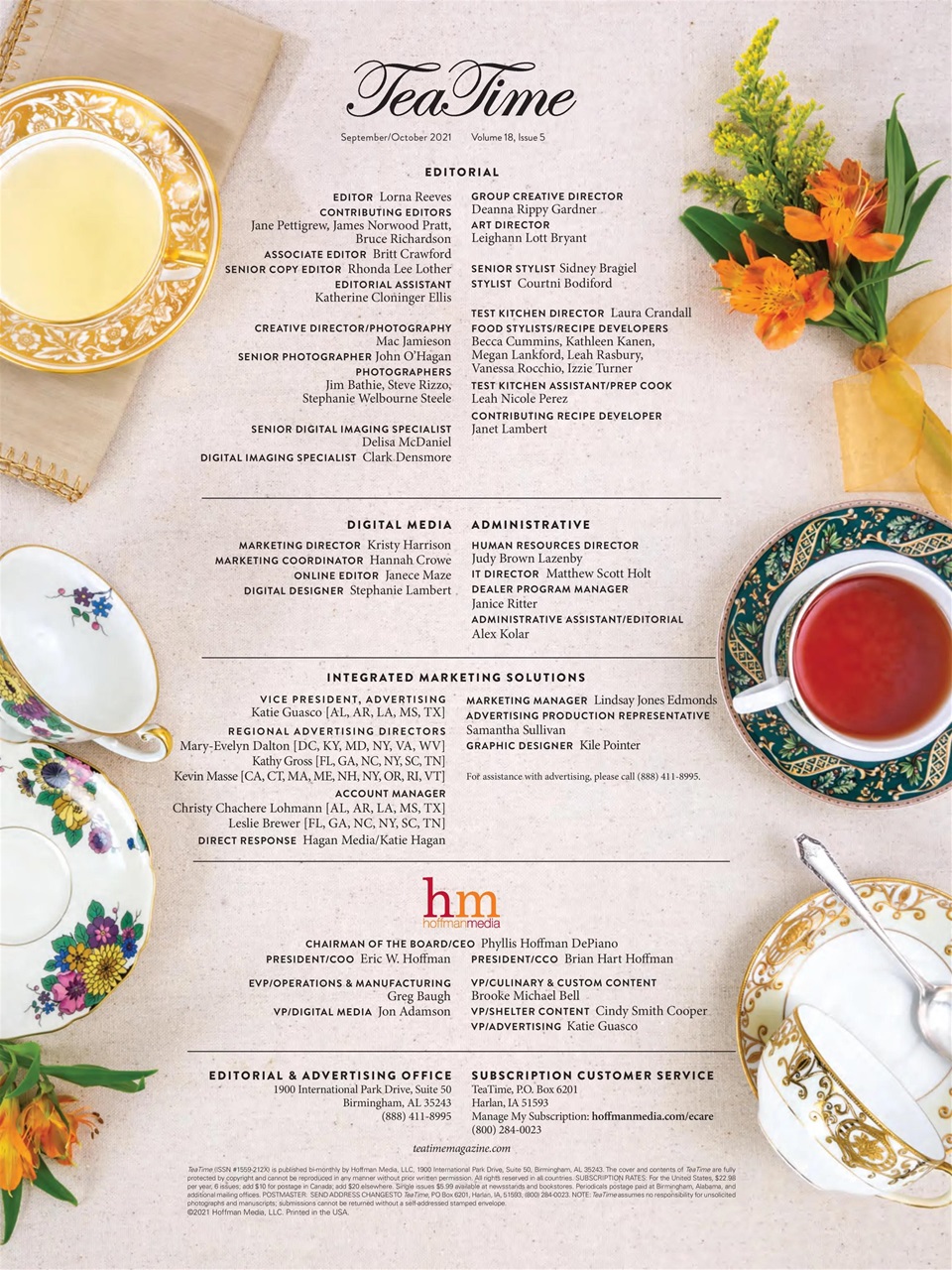 TeaTime Preview Pages