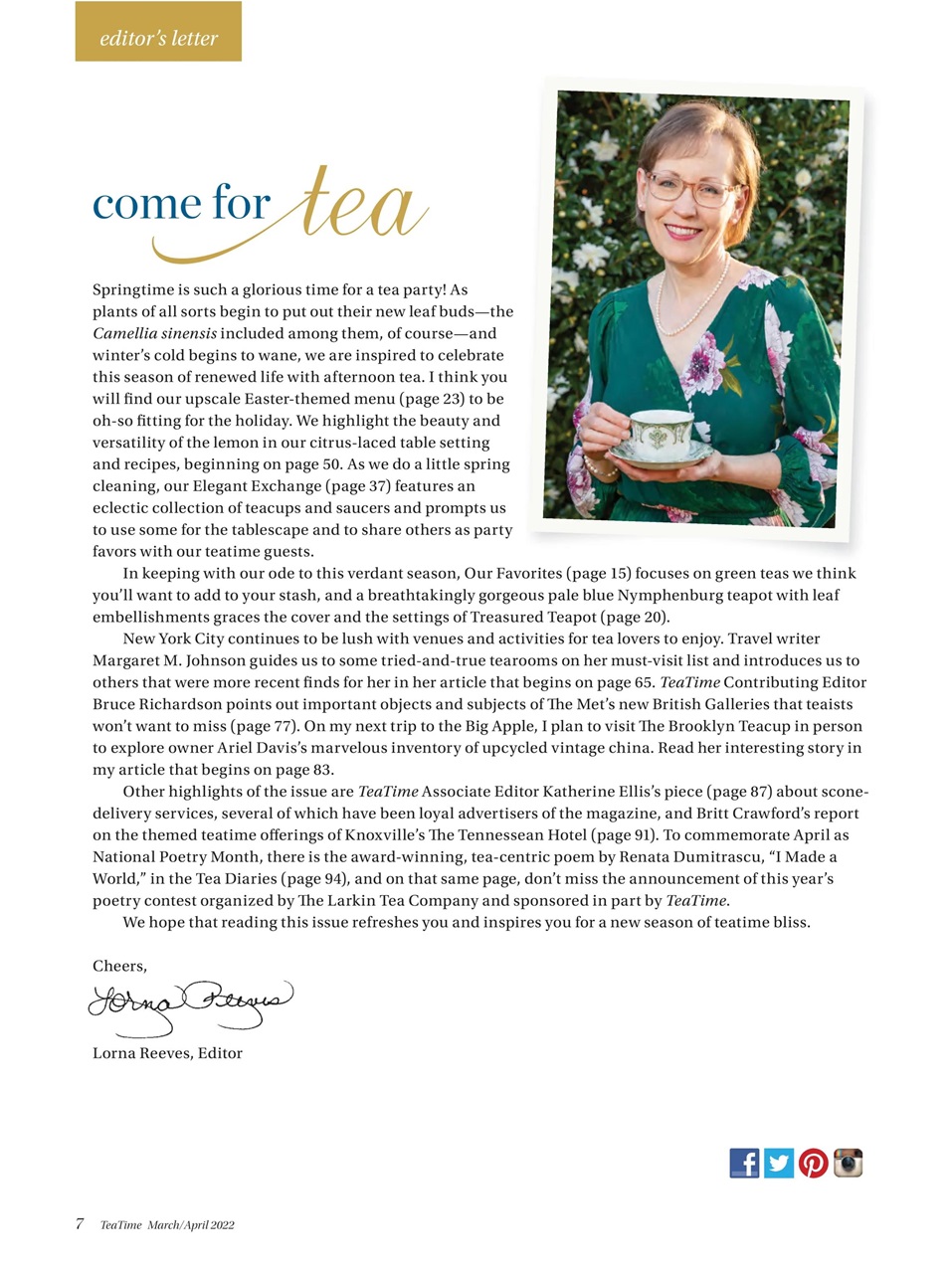 TeaTime Preview Pages