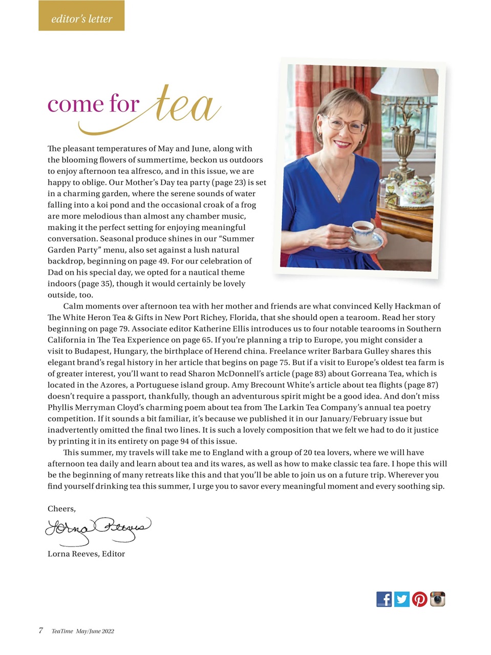 TeaTime Preview Pages