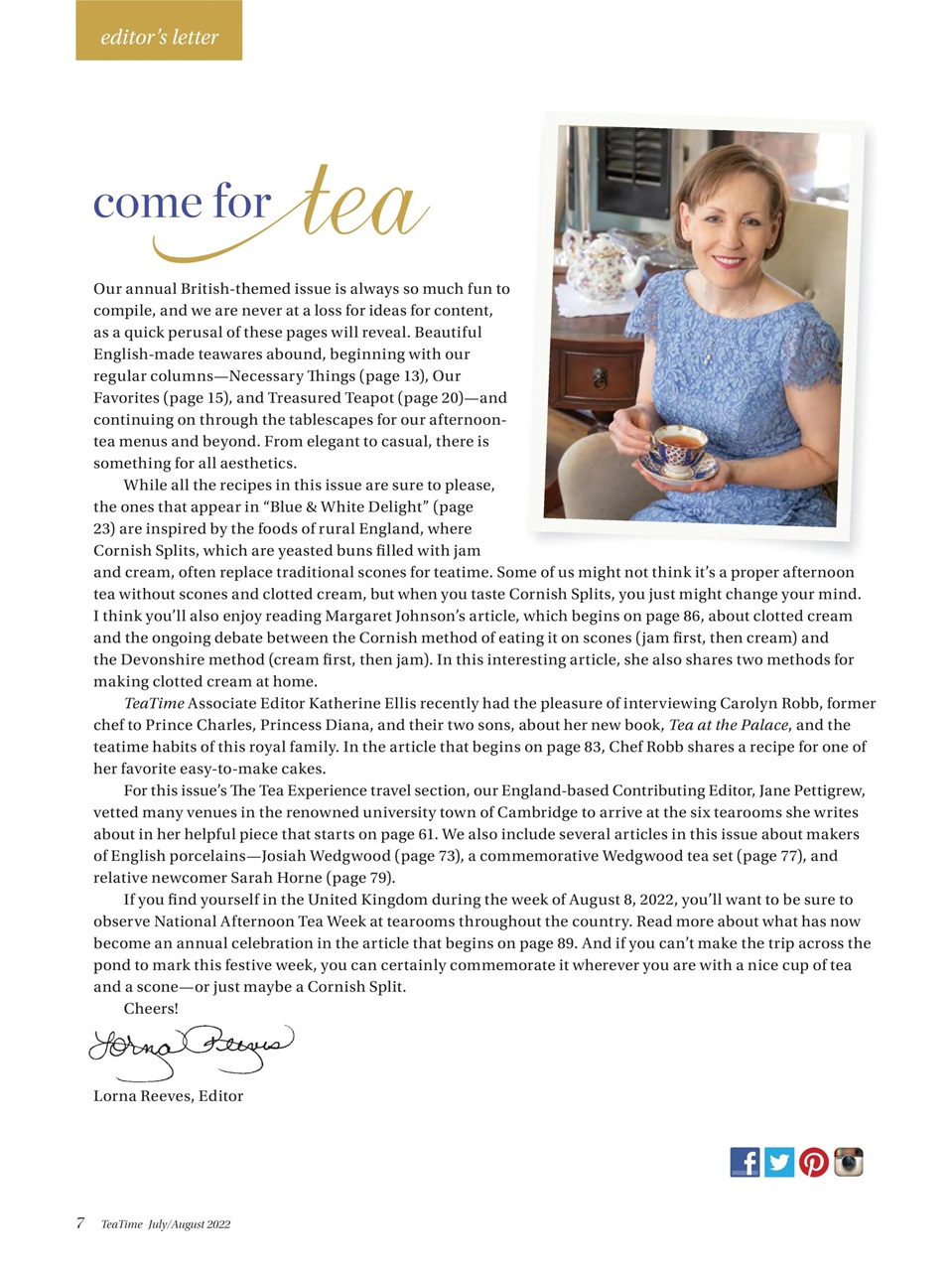 TeaTime Preview Pages