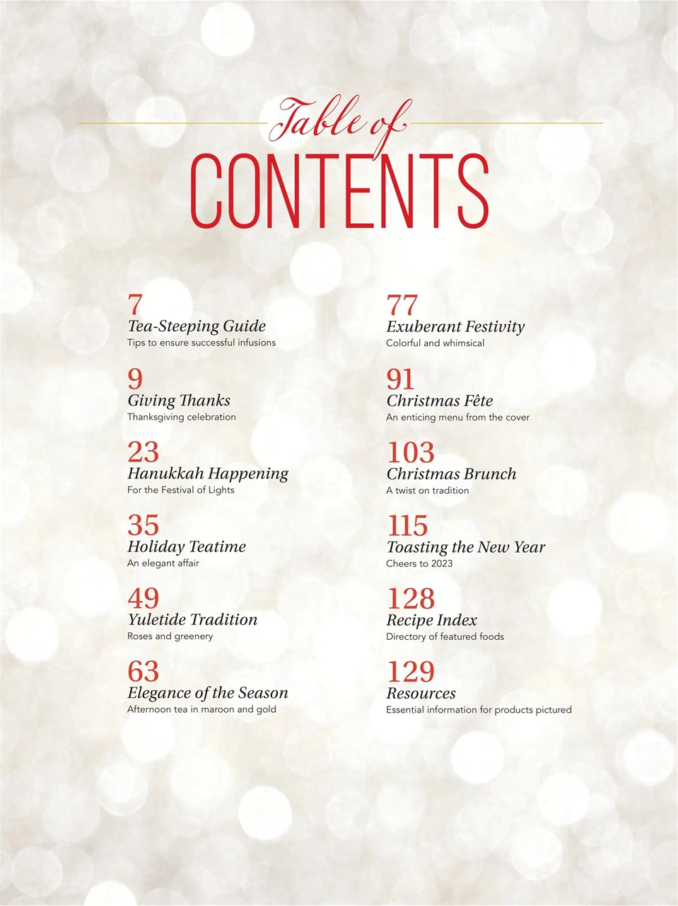 TeaTime Preview Pages