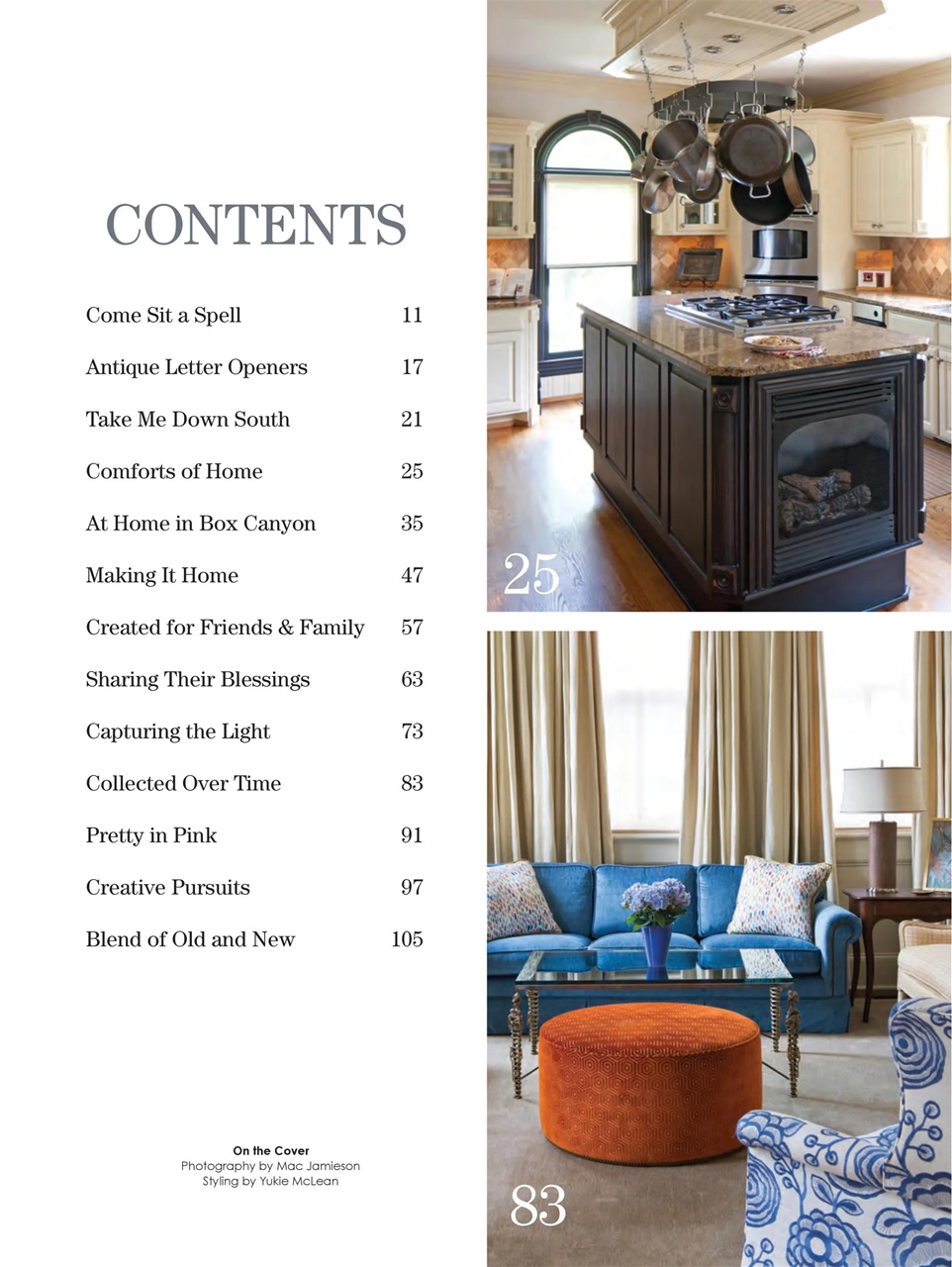 The Cottage Journal Preview Pages