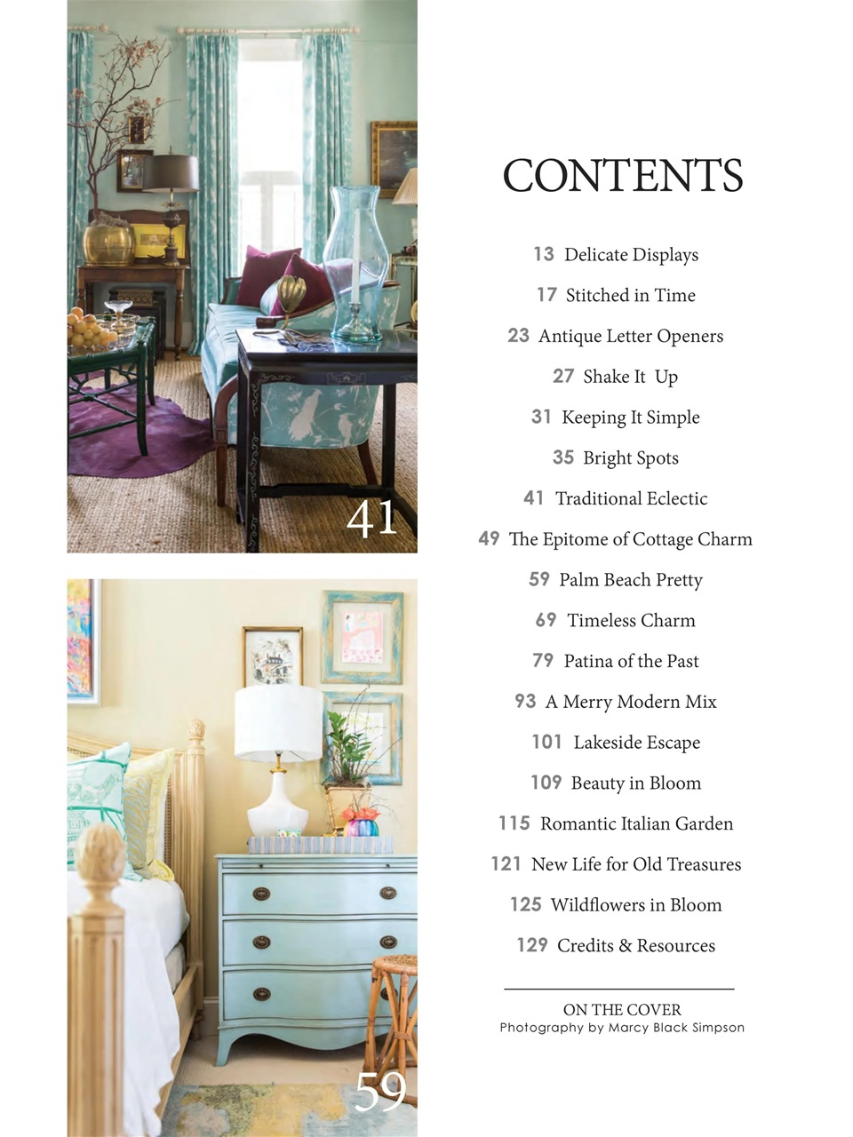 The Cottage Journal Preview Pages
