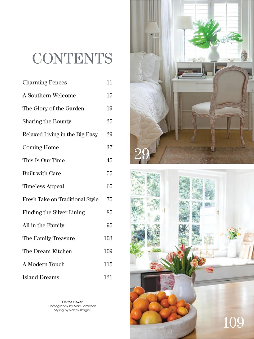 The Cottage Journal Preview Pages