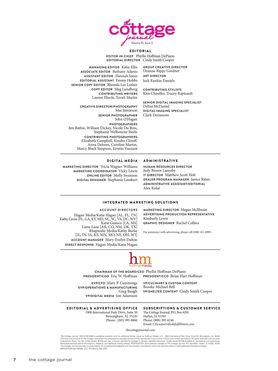 The Cottage Journal Preview Pages