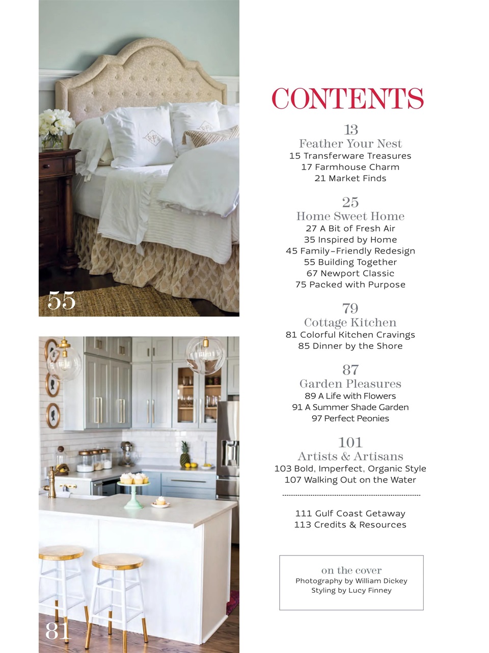The Cottage Journal Preview Pages