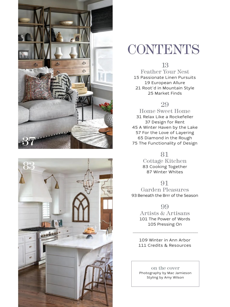 The Cottage Journal Preview Pages