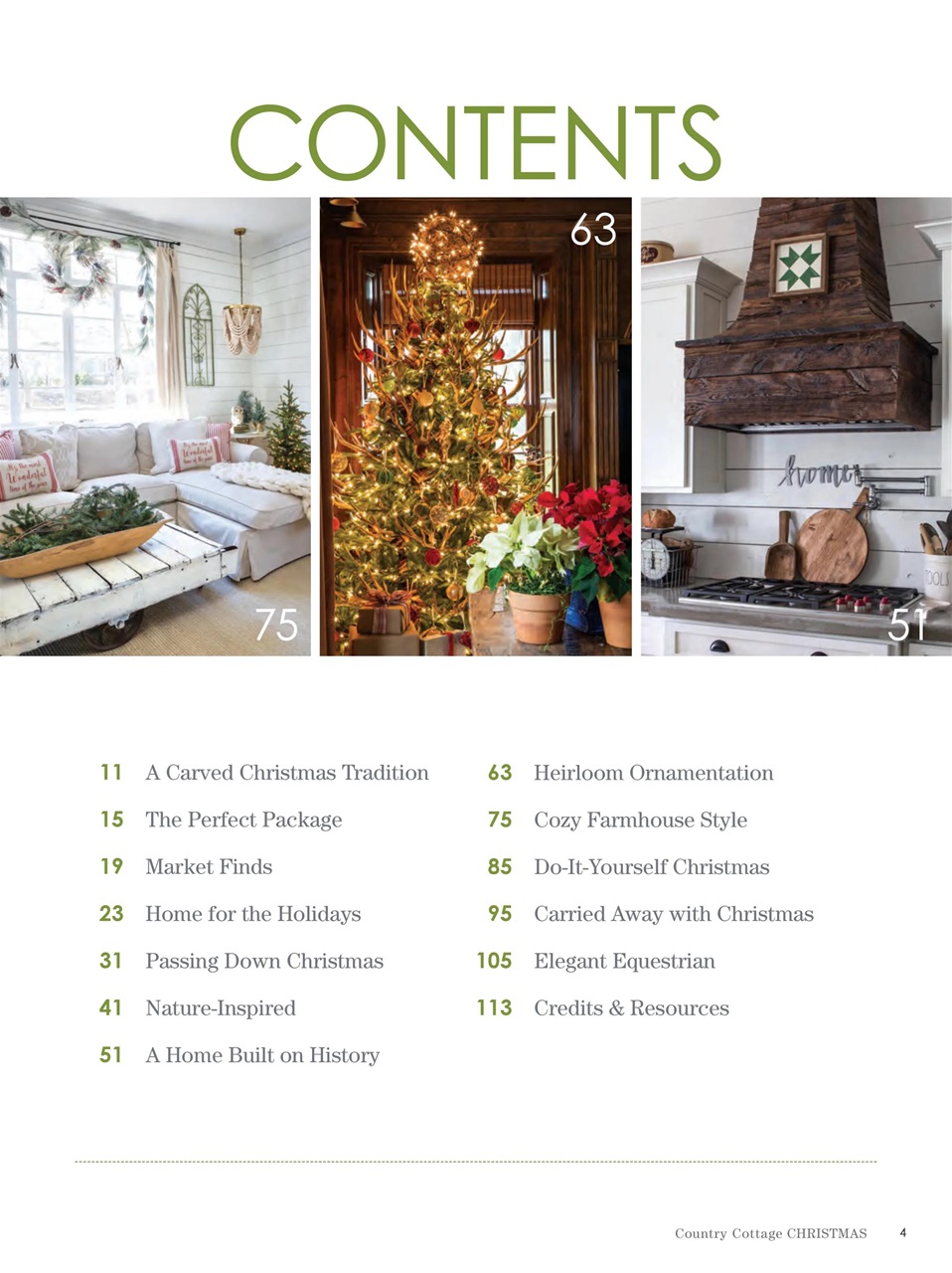 The Cottage Journal Preview Pages