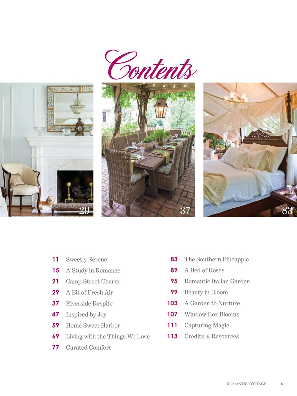 The Cottage Journal Preview Pages