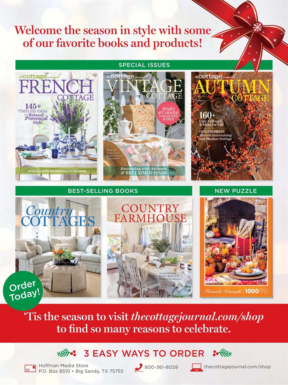 The Cottage Journal Preview Pages