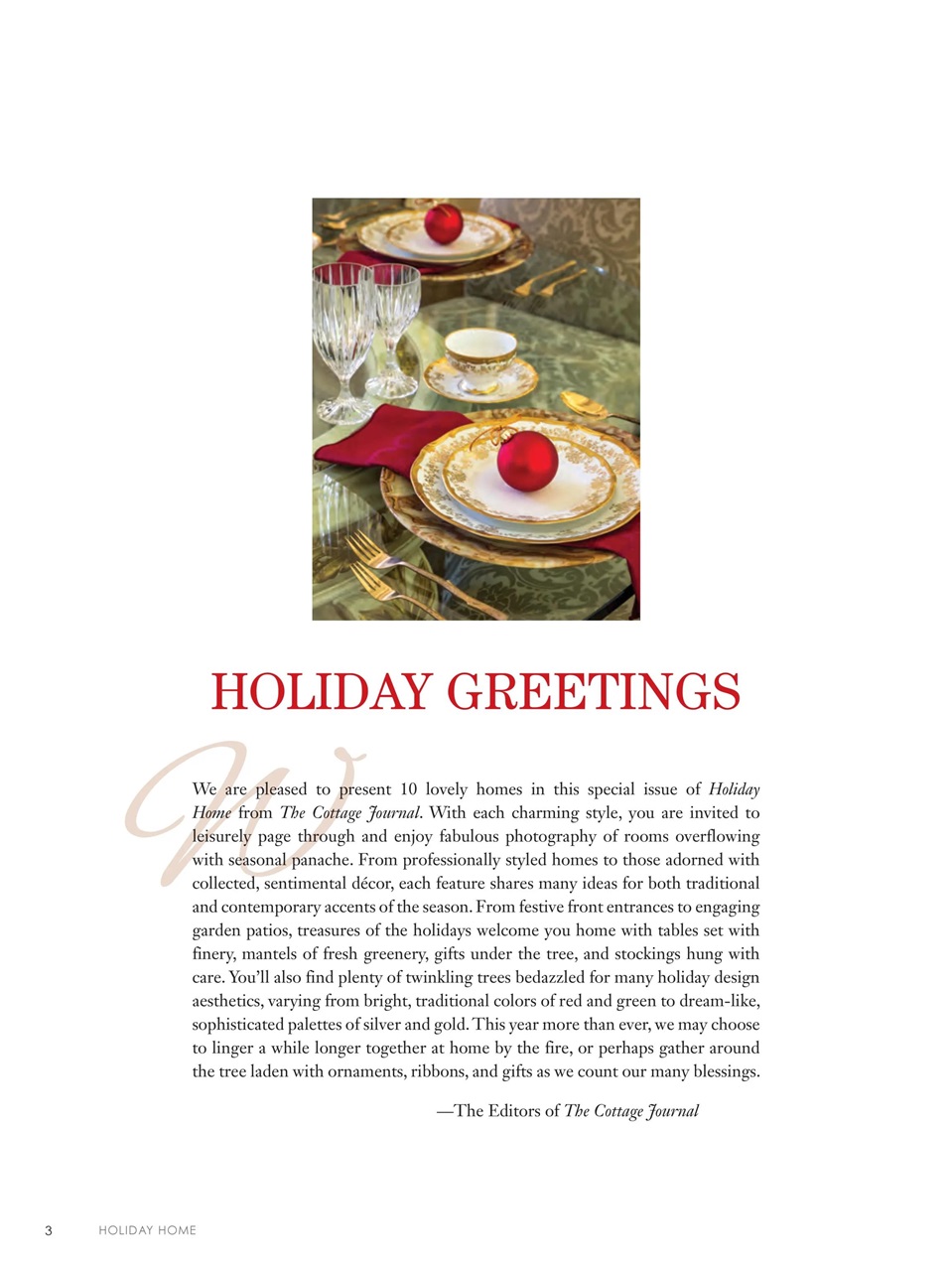 The Cottage Journal Preview Pages