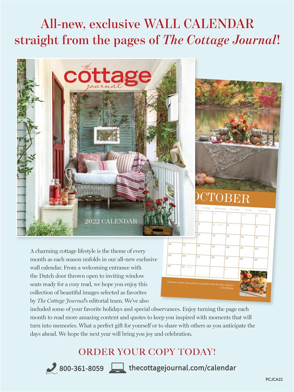 The Cottage Journal Preview Pages