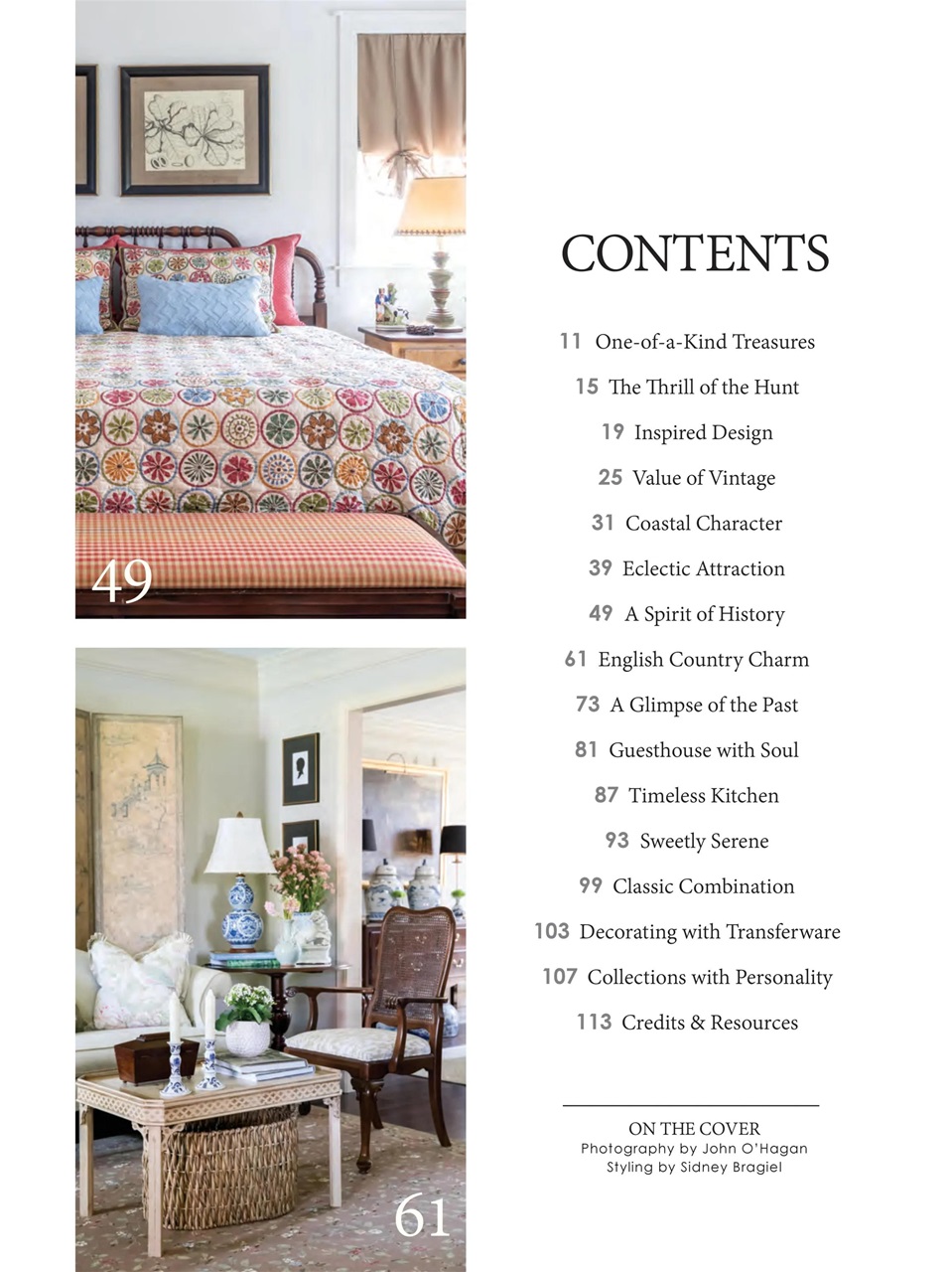 The Cottage Journal Preview Pages