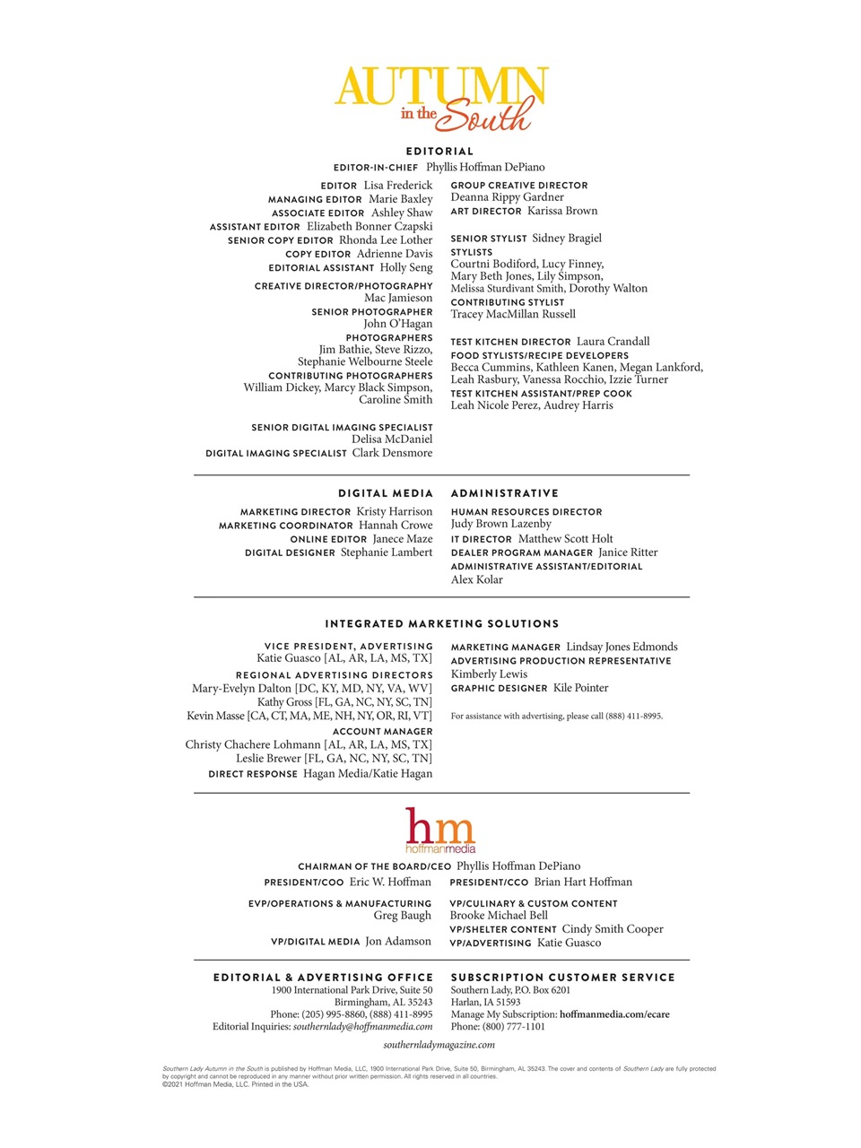 Southern Lady Preview Pages