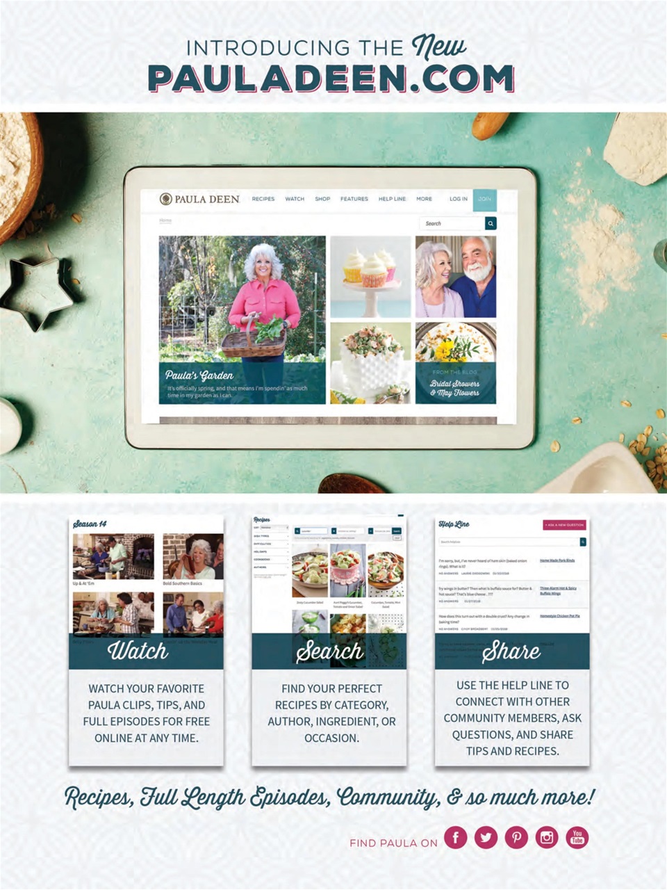 Cooking with Paula Deen Preview Pages