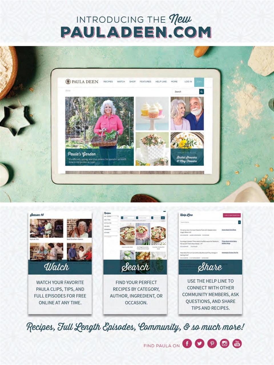 Cooking with Paula Deen Preview Pages