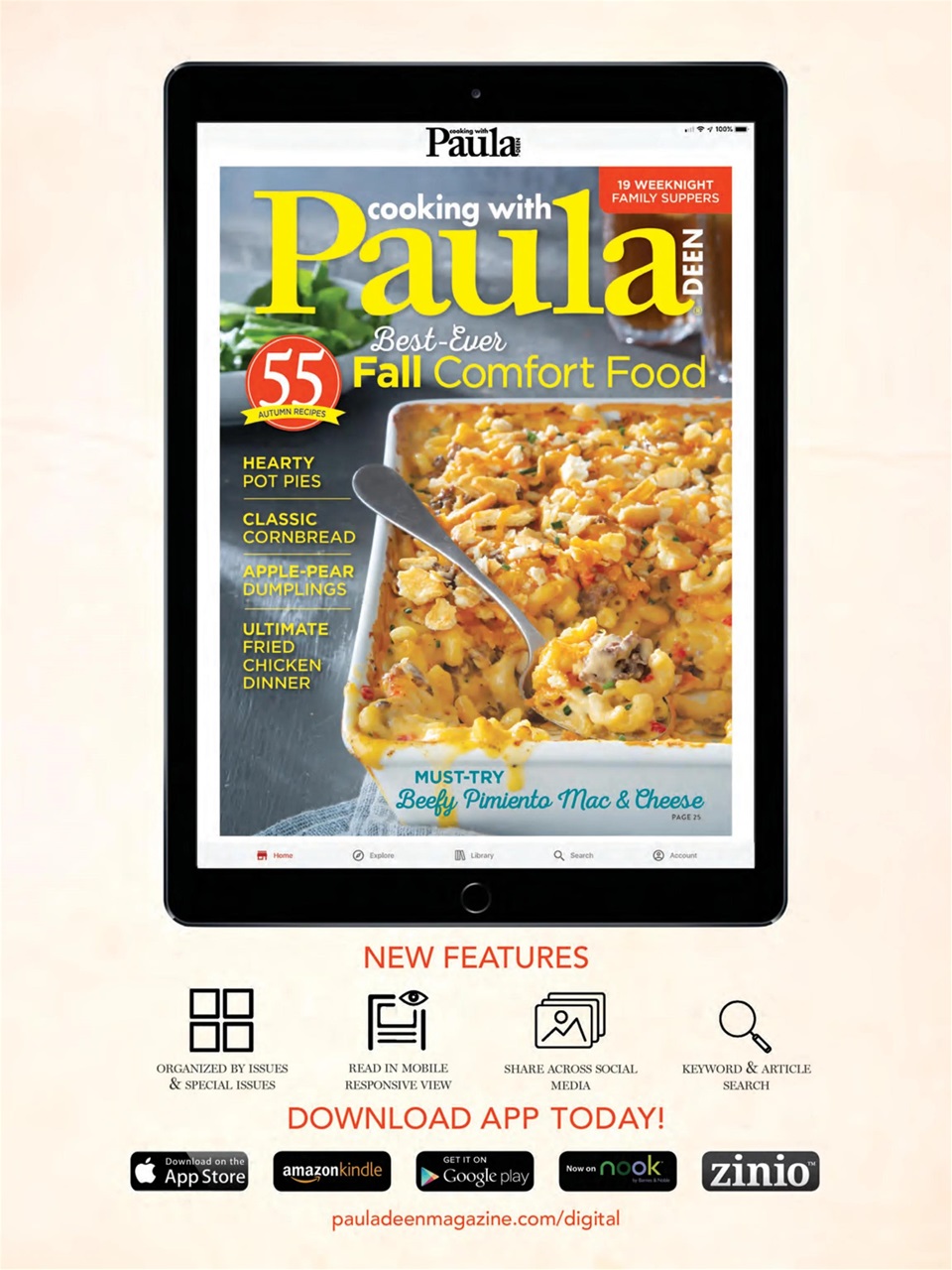 Cooking with Paula Deen Preview Pages