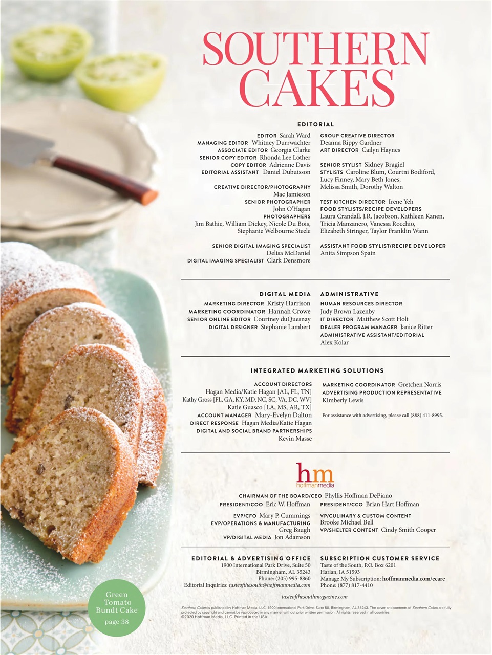 Taste of the South Preview Pages