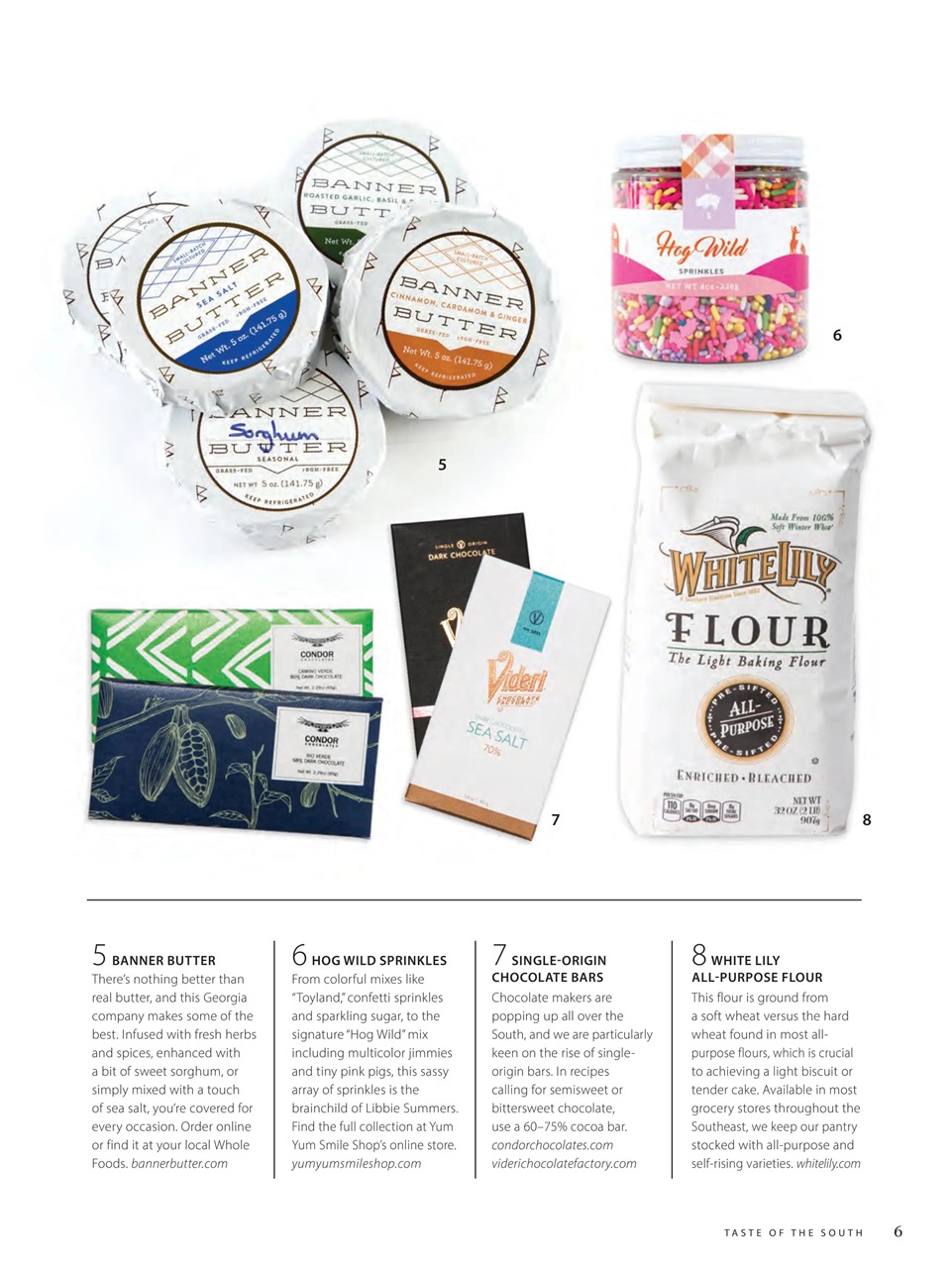 Taste of the South Preview Pages