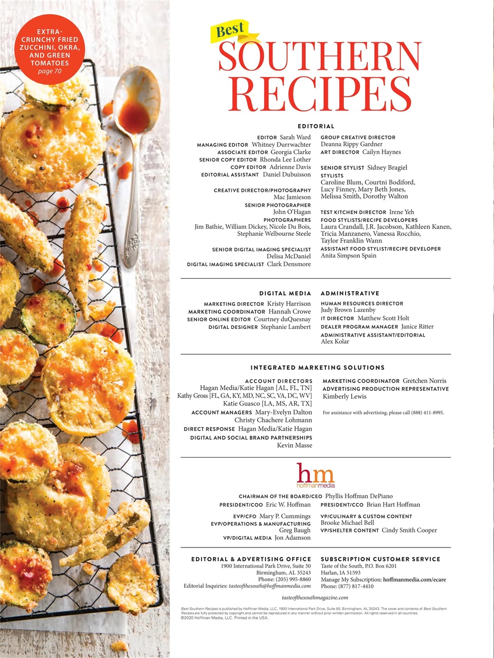 Taste of the South Preview Pages