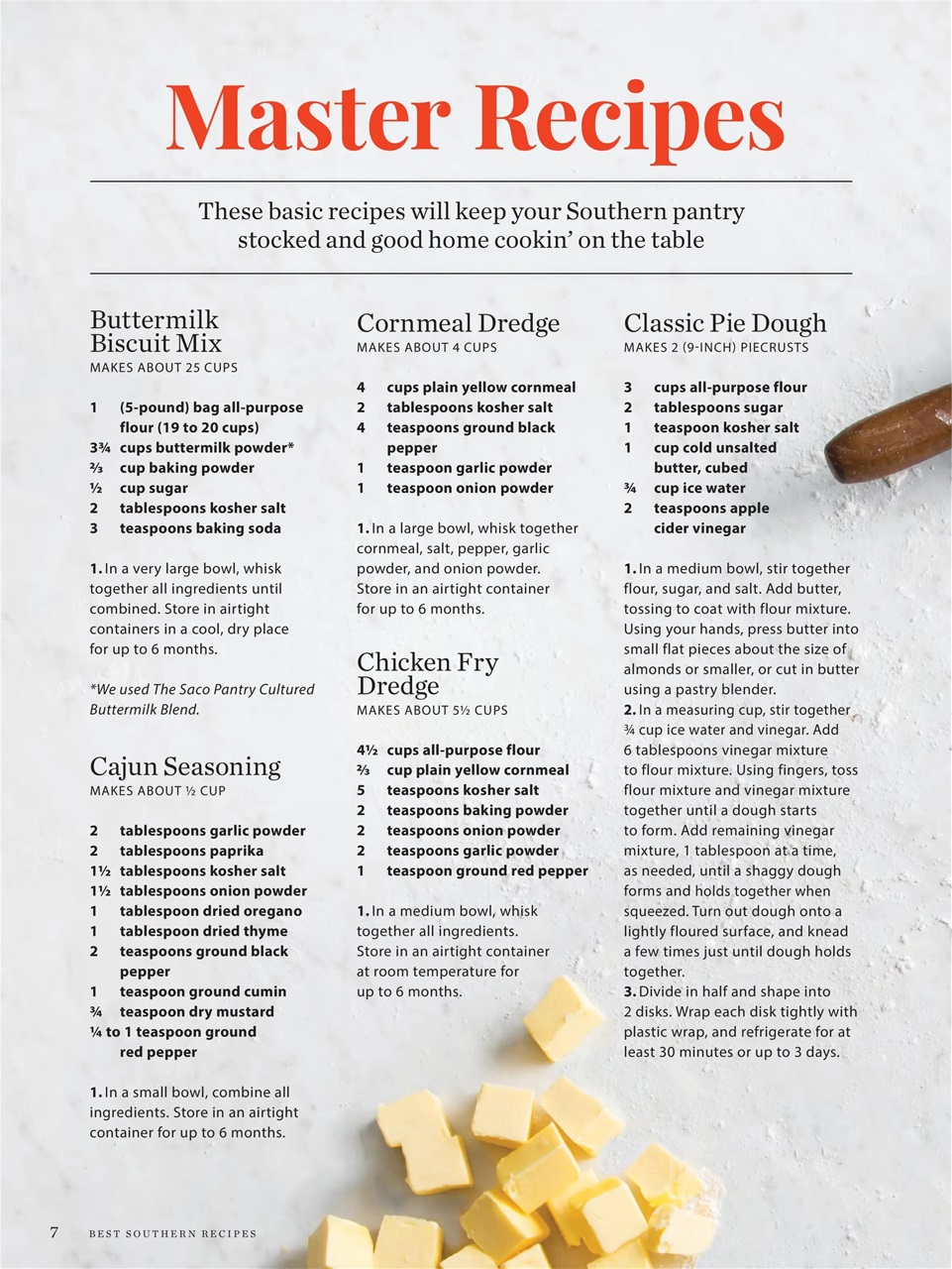 Taste of the South Preview Pages