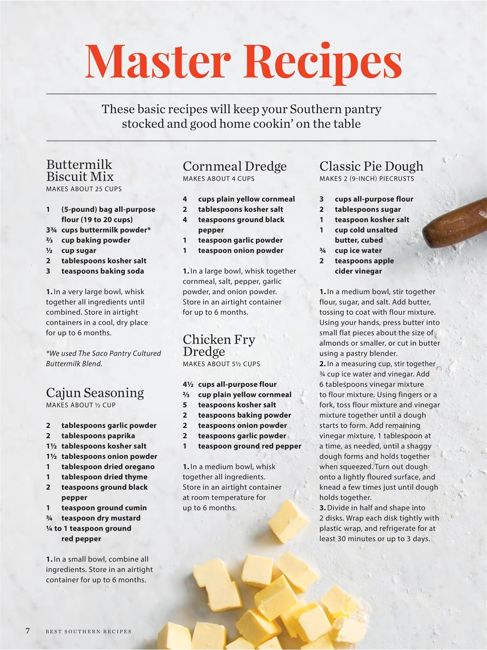 Taste of the South Preview Pages