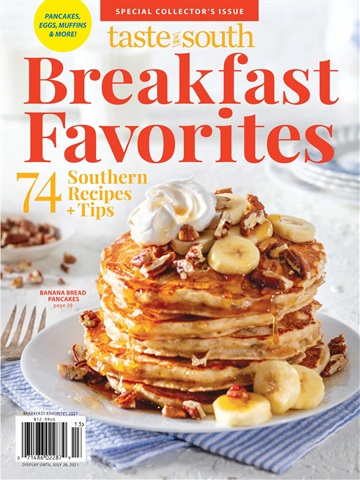 Taste of the South issue Southern Breakfasts 2021