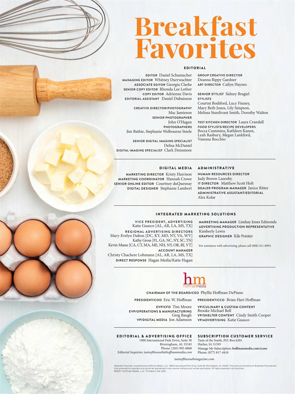 Taste of the South Preview Pages