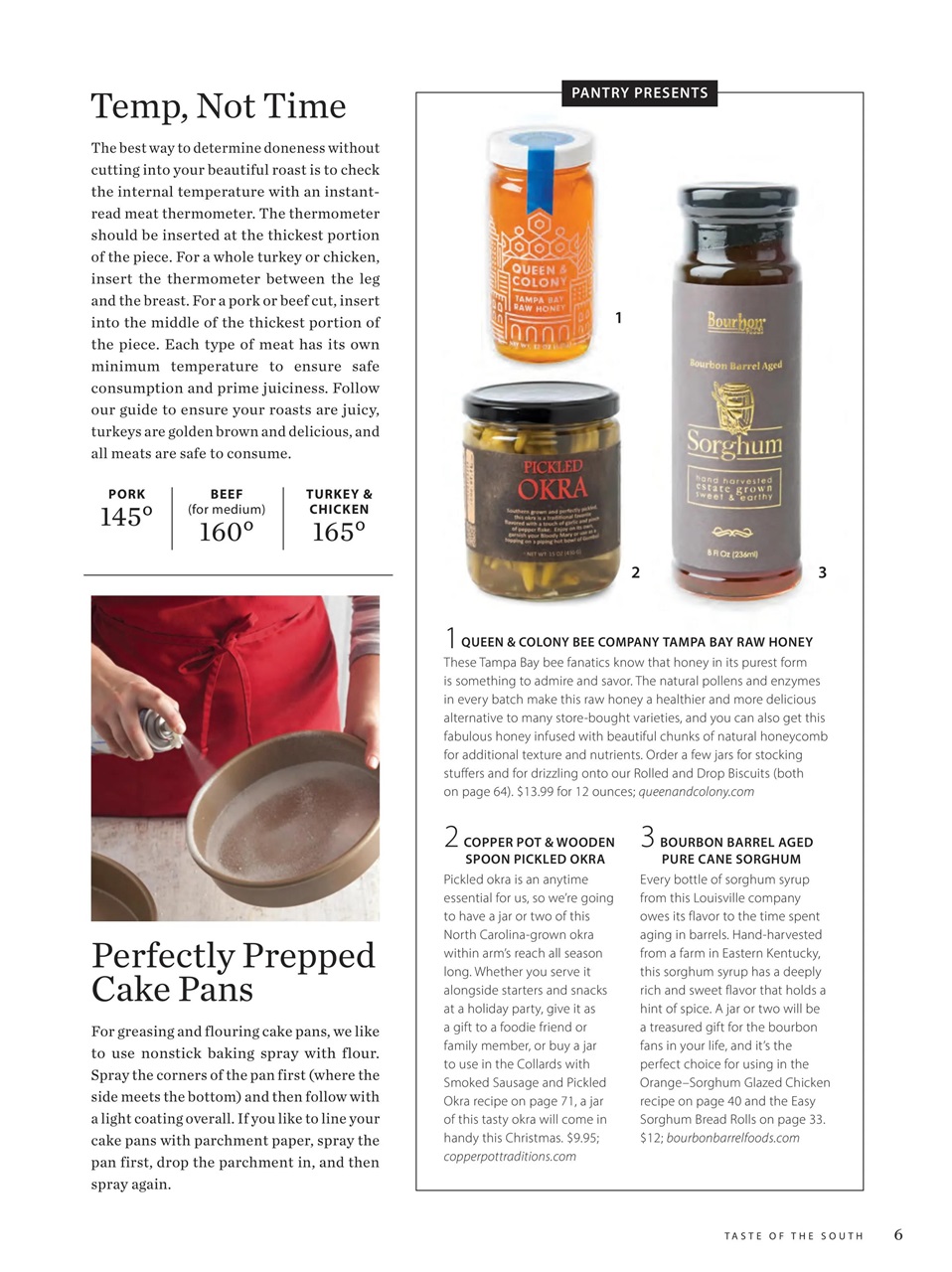 Taste of the South Preview Pages