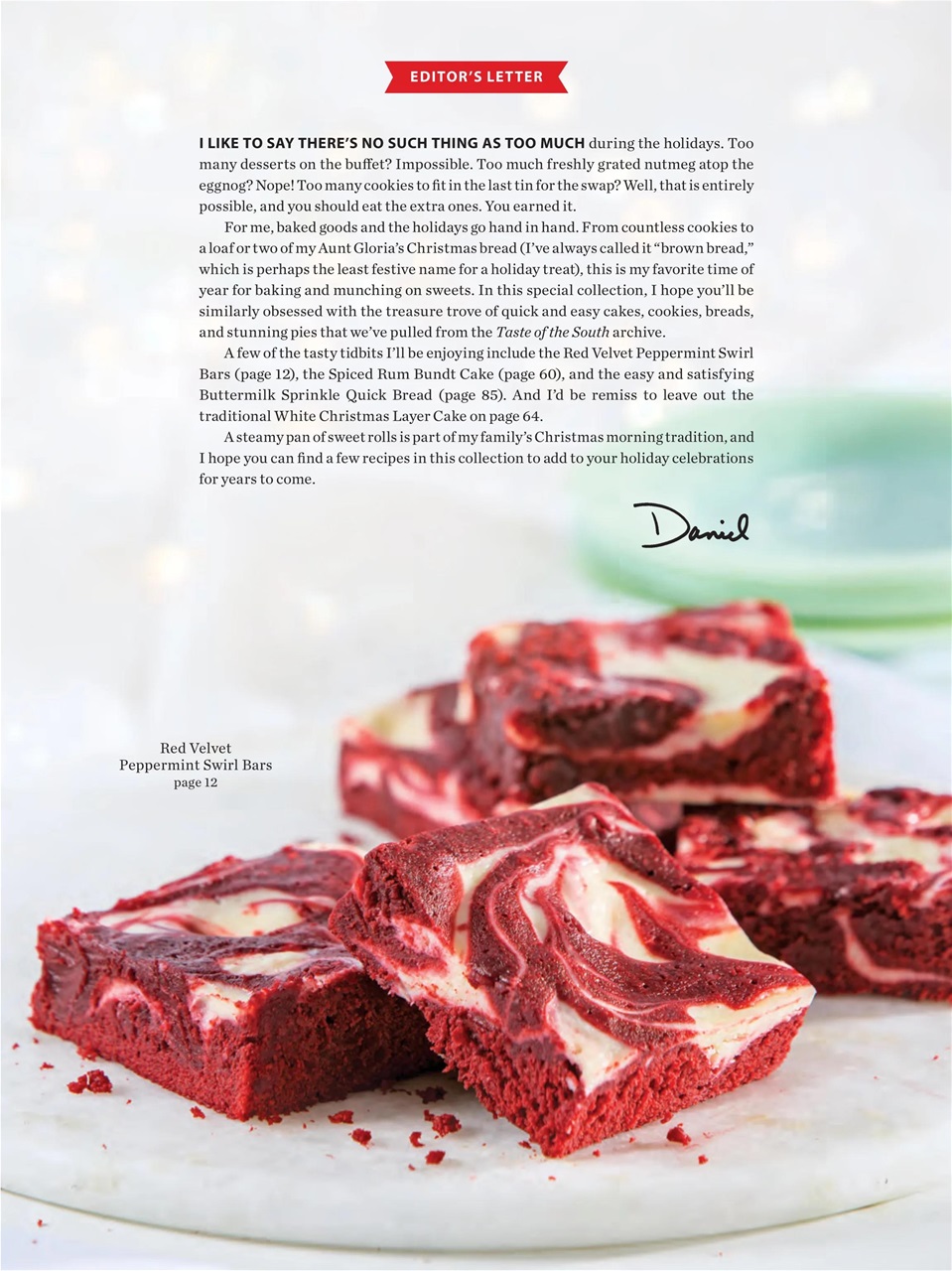 Taste of the South Preview Pages