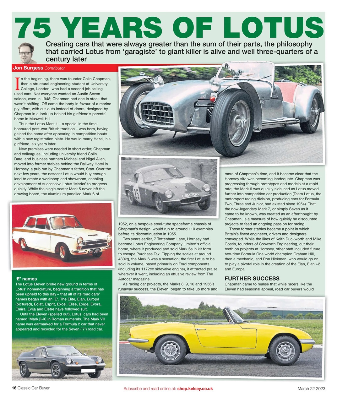 Classic Car Buyer Preview Pages