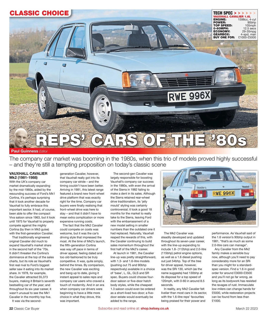 Classic Car Buyer Preview Pages