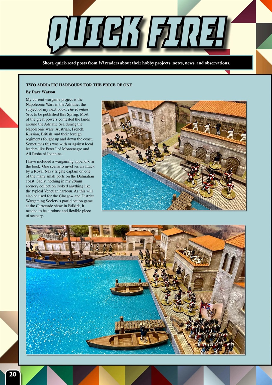 Wargames Illustrated Preview Pages