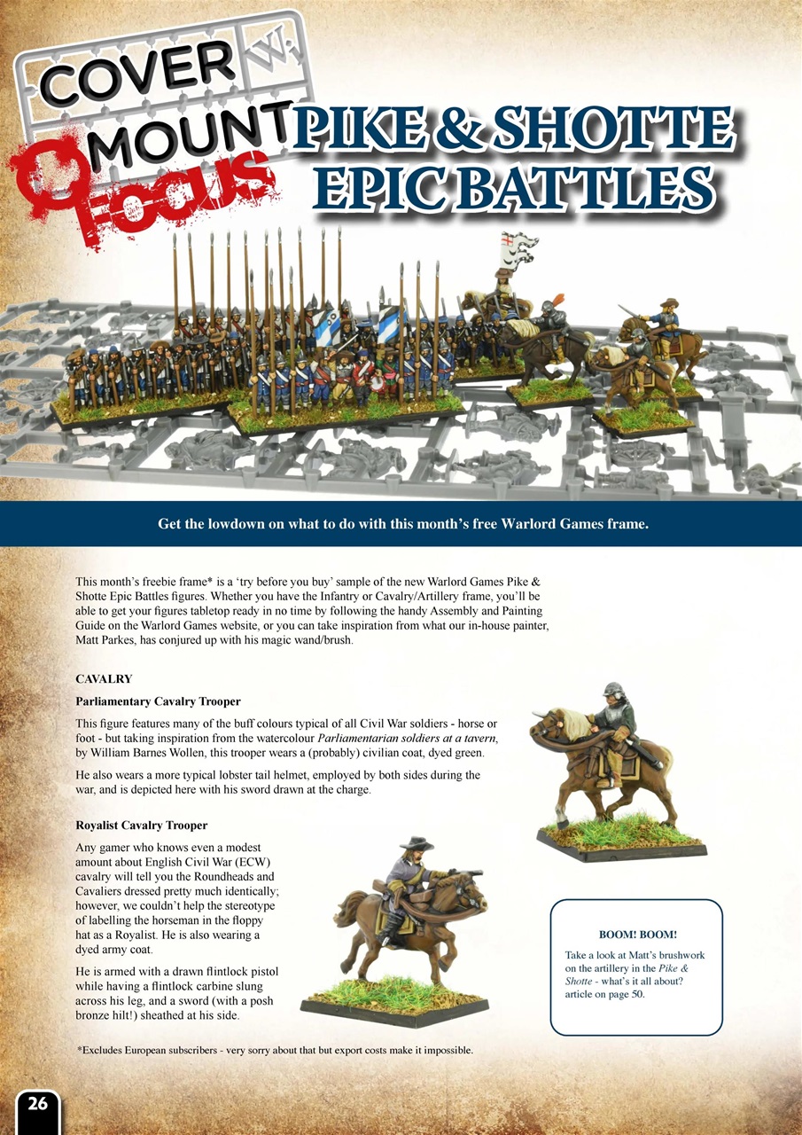 Wargames Illustrated Preview Pages